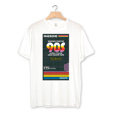 camiseta algodón orgánico - 90's