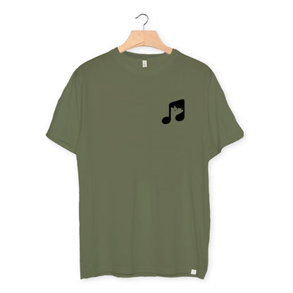 camiseta algodón orgánico - Bark Note