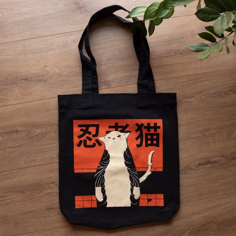 Neko Ninja  - Tote Bag
