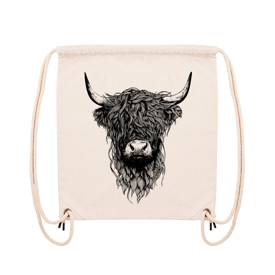 Highland Cattle Gym Bag