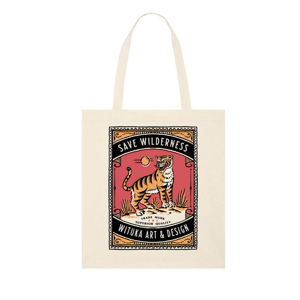 Save Wilderness - Thin Tote Bag