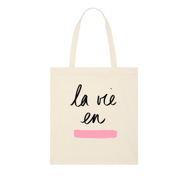 La Vie En Rose - Thin Tote Bag