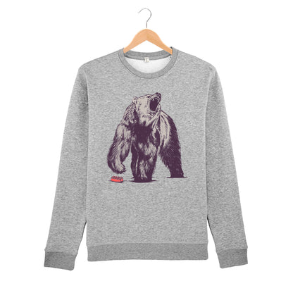 Sudadera algodón orgánico - Bear Block