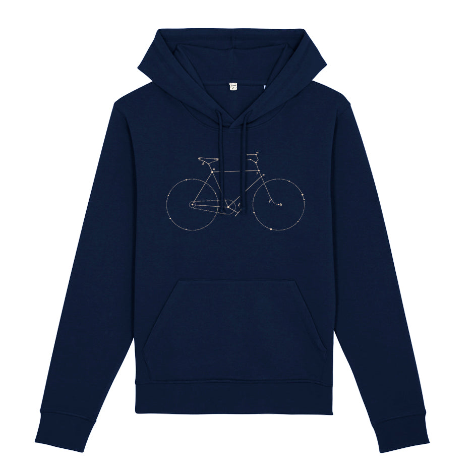 Sudadera hoodie algodón orgánico - Bike Star 