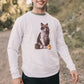 Cat Tennis Sweatshirt