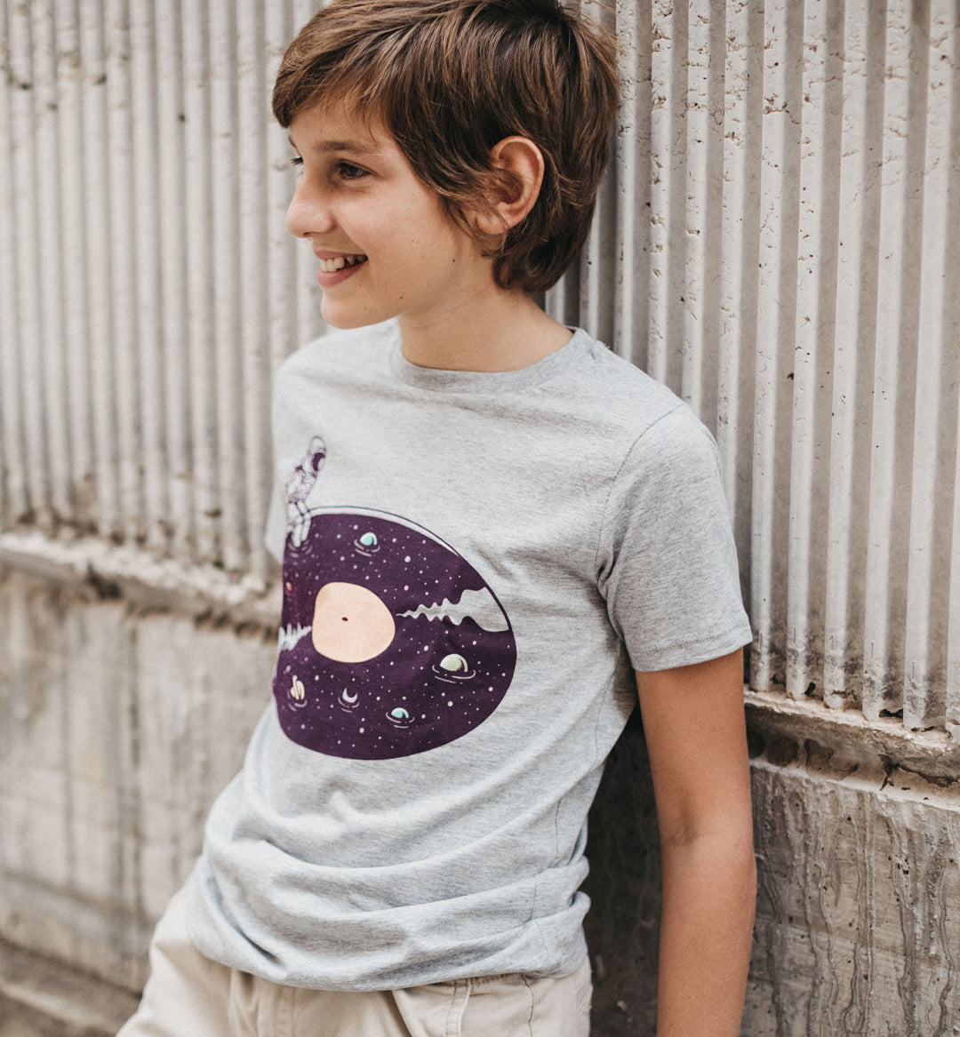 camiseta vinilo galaxia