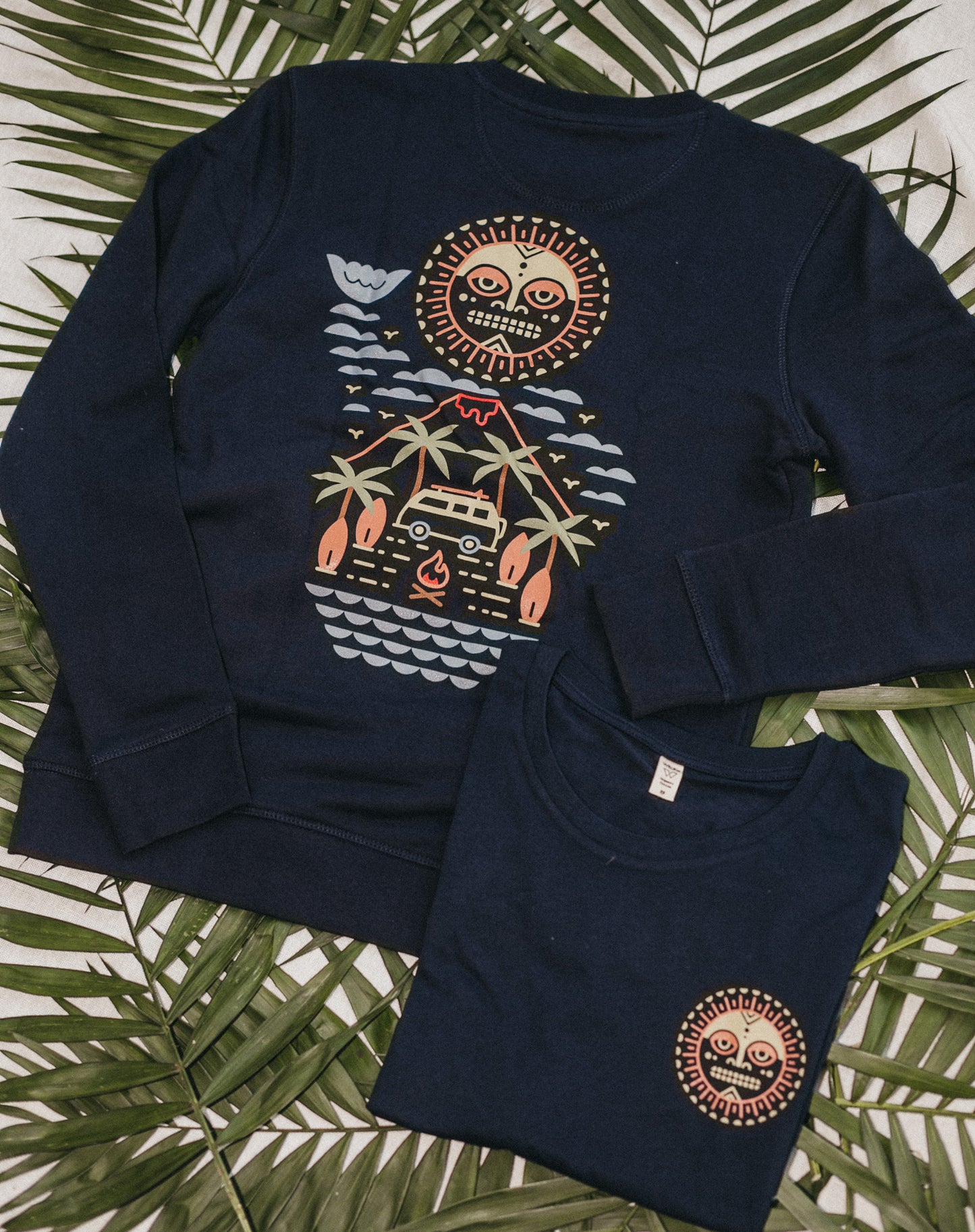 sudadera tiki hawai