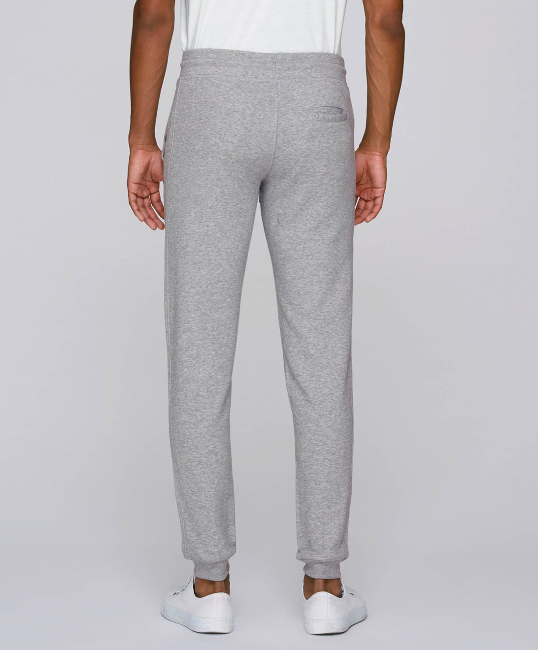 Fitted Trousers Heather Grey Men