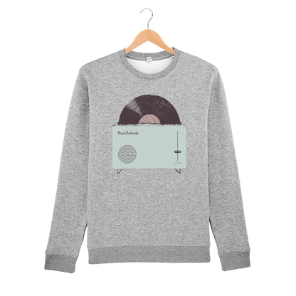 Sudadera algodón orgánico - High fidelity