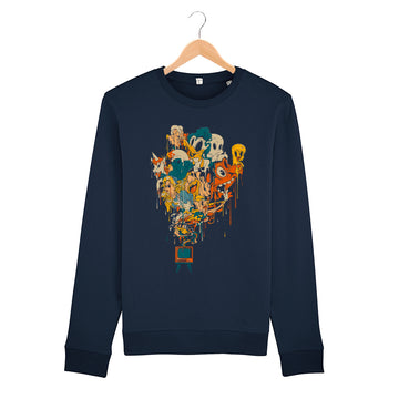 Sudadera algodón orgánico - Melted Ghost
