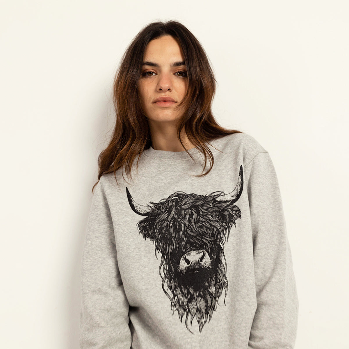 Highland Cattle Sweatshirt - Wituka 