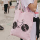 Velophone - Tote Bag Cotton Pink