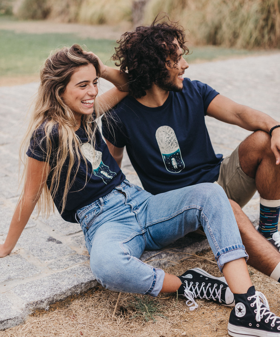 camiseta algodón orgánico - Space capsule